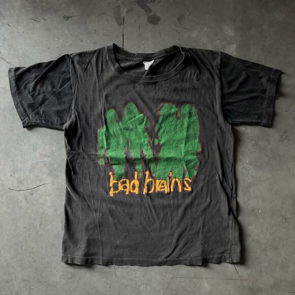 Vintage 1988 Bad Brains Quickness Tour T-Shirt Punk Rock D.C H.R Hardcore RARE - Picture 1 of 6